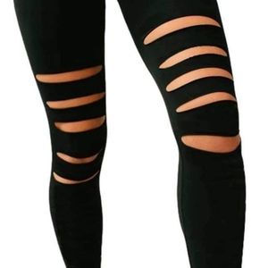Ripped leggings
